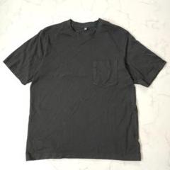 美品　ユニクロ　半袖Tシャツ　綿100%　黒　M　春夏