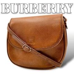 BURBERRY ヴィンテージ レザー ノバチェック ショルダーバッグ 8458