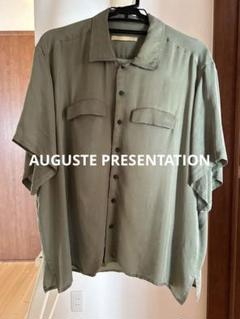 AUGUSTE-PRESENTATION 「写真プリント 半袖シャツ ginza c17315a44ad26f57612ff5cc68ff20