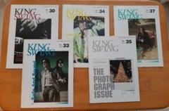 KINGSWING 氷室京介 会報誌 5冊(No.30,33-35,37)