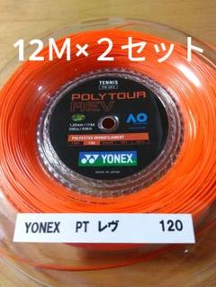 YONEXポリツアーレブ120 12Ｍ×２セット