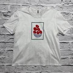 値下げしました新品未使用 PICONE イラストプリント 半袖Tシャツ 40 値下げしました新品未使用 PICONE イラストプリント 半袖Tシャツ