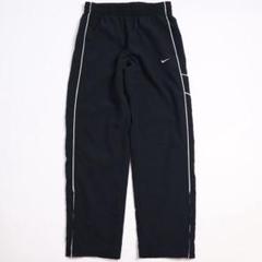 00s old nike ナイキ サイドライン ワイド ナイロンパンツ ブラック