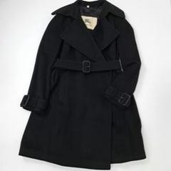 【Burberry’s】カシミヤロングコート　ブラックLサイズ　訳あり 楽天市場】バーバリー カシミア コート（メンズファッション）の通販