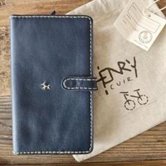 HENRY CUIR ナッパレザー 長財布 ネイビー - メルカリ