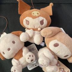 サンリオ　やきたて おすわり マスコット ３点セット