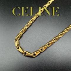 希少極美品CELINEゴールドネックレス