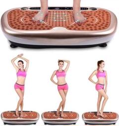 音楽が聴ける 振動マシン ブルブルマシーン ダイエット 足つぼ 筋トレ 磁気