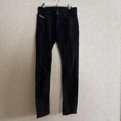 【美品】DIESEL スキニー　デニム ブラック 27 DIESEL - 【新品/未使用/タグ付】DIESEL ダメージ加工ブラック