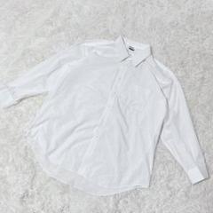 【c3800】✨美品✨Blue Mountain シャツ　ホワイト 長袖　メンズのサムネイル
