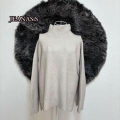 ⚫︎JEANASiS ハイネック起毛ニットセーター（F）プルオーバー