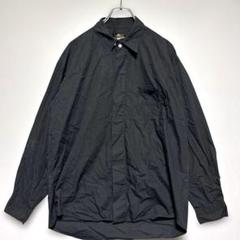 90s 古着　ヴィンテージ　VOIX D HOMME 雰囲気　黒 長袖シャツ美品