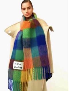 acne studios アクネ　マフラー　在原みゆ紀 acne studios アクネマフラー在原みゆ紀