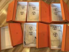 エルメス靴空箱　紐、説明書、シューズ袋付き　まとめ売り エルメス靴空箱 紐、説明書、シューズ袋付き まとめ売り - メルカリ