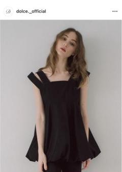 【アウトレット品】masion de Dolce バロンキャミ 新品 タグ付き バロンキャミ maison de dolce.