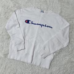 【c5271】Champion トレーナー　スウェット　センターロゴ