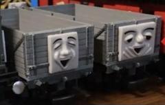 Bachmann トーマス HOゲージ いたずら貨車 - メルカリ