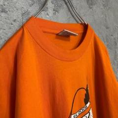 古着 アニマル アメリカ輸入 英文字 両面プリント Tシャツ 半袖 ゆるだぼ