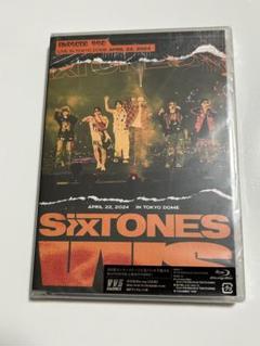 【新品未開封】SixTONES ／ VVS(通常盤) Blu-ray2枚組