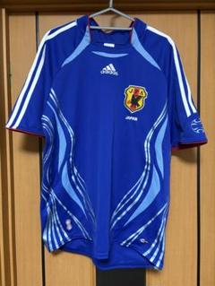 【美品】サッカー 日本代表ユニフォーム 2006-2007 Ｌサイズ