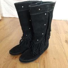 2025年最新】Minnetonka 素材：本革 ロングブーツの人気アイテム