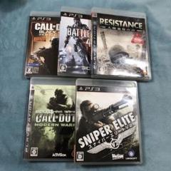 PS3 戦争 ソフト 5本セット