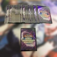 遊戯王 WORLD CHAMPIONSHIP QUALIFIER 使用品20枚 2025年最新】遊戯王スリーブ wcqの人気アイテム - メルカリ