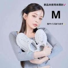 【送料込/匿名】完売品・鈴木亜美さんスニーカー　ホワイト　M 鈴木亜美さん スニーカー Mサイズ 新品未使用品