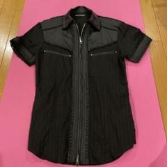 美品✨5351 Pour Les Homme レザーシャツ 牛革 パープル M 2025年最新】5351 レザー シャツの人気アイテム - メルカリ