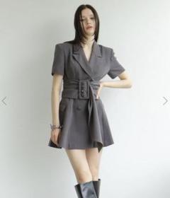 ワンピース Melt the lady round mini onepiece melt the lady カッティングメローミニワンピース