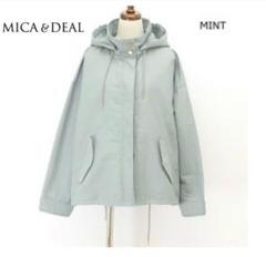 MICA&DEAL アイボリーフードパーカー MIESOP㊼ MICA&DEAL アイボリーフードパーカー MIESOP