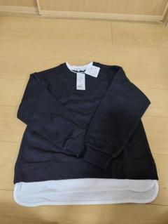 グローバルワークキッズ レイヤードスウェット 150