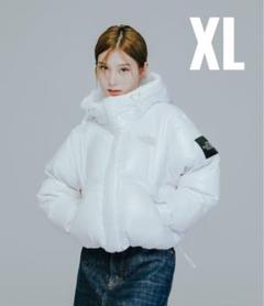 正規輸入品 韓国限定 グロッシーショートダウンジャケット ホワイト m89290767614_1.jpg?1734860257