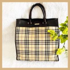 BURBERRY バーバリー トートバッグ 肩掛けショルダー ノバチェック 2025年最新】バーバリー ノバチェック トートバックの人気