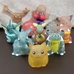 ポケットモンスター ソフビ人形 48体＋22体 POCKET MONTER 平成レトロ】ポケモンキッズ ソフビ人形 全種11体 ※外箱なし