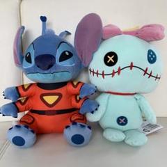 美品【Stitch】リロ＆スティッチ Lぬいぐるみ ~2種セット~