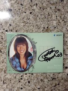 BBM 2009 リアルヴィーナス　周藤玲美　直筆サインカード　50枚限定 ミントモール / MINT LAB TOKYO店 / 2009 BBM Real Venus ビーチ