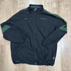 XXL NIKE 企業ロゴ　ナイロンジャケットドローコード有 authenticのサムネイル