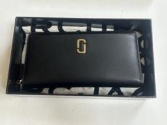 MARC JACOBS ブラックレザー長財布