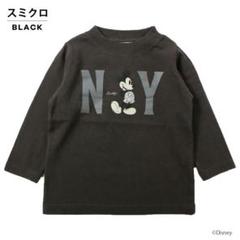 新品未使用 90cm NY ミッキーマウス ロンT ディズニー DISNEY