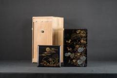 切溜 きりだめ 五段入れ子 栄重 さかえ重 5段重箱 木製 漆器 ma480b1.jpg