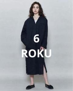 6 ROKU/SAILOR COLLAR SHIRT DRESS/ワンピース