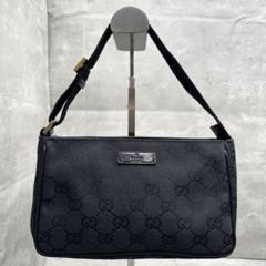 極美品✨グッチ アクセサリーポーチ GGキャンバス イエロー ゴールド金具 極美品✨グッチ アクセサリーポーチ GGキャンバス イエロー