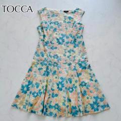✨トッカ✨TOCCA 刺繍ワンピース ノースリーブ 大きいサイズ