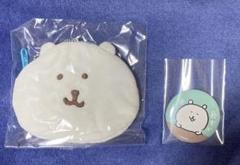 【メルカリ便】ナガノのくま おかおポーチ＋缶バッジ