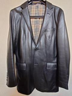 【美品】BURBERRY BLUELABLE 革ジャン 2025年最新】BURBERRY BLUE LABEL レザージャケット・ライダース
