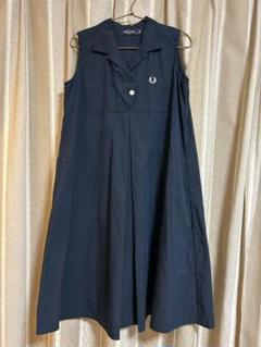 FRED PERRY シャツワンピース Seersucker Shirt Dress／シア