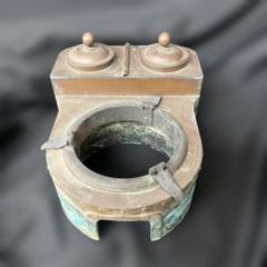 Amazon.co.jp: 時代 提手付酒燗器 銅野燗炉 銅製 酒器 茶辨當 茶