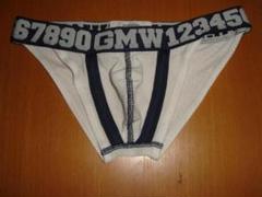 【GMW】センターシームstringbikini (white)