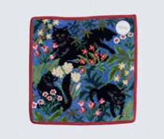 未開封☆新品　フェイラー　ケイタマルヤマ　シャノワール　ハンカチ　３色セット ☆フェイラー☆ ケイタマルヤマCHAT NOIR 猫柄 - メルカリ